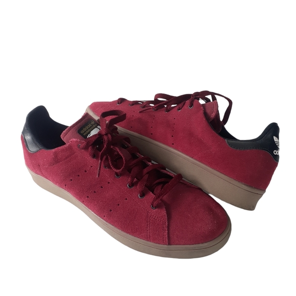 Adidas Stan Smith Vulc Skateboarding Shoes Sneakers Size 12